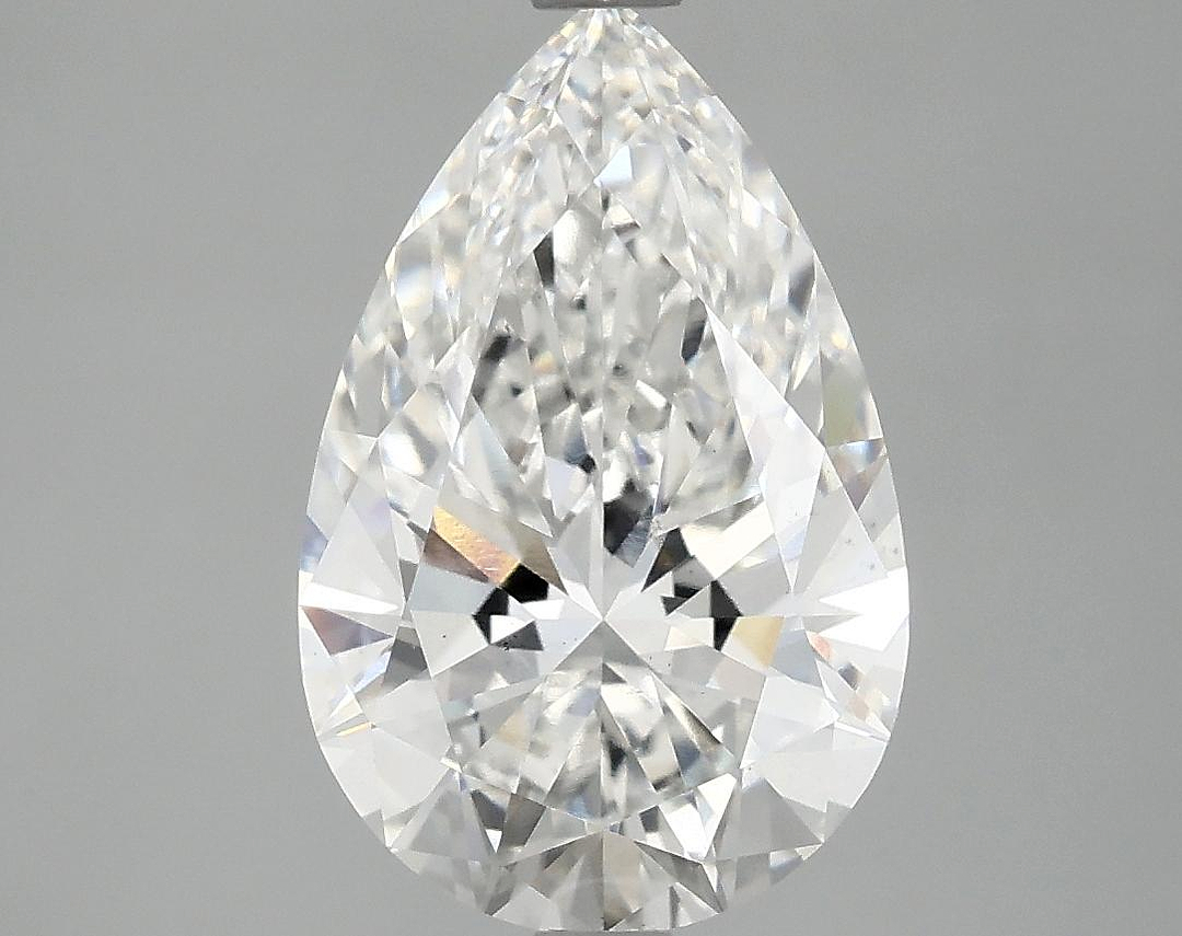 3.05 Carat Pear Shaped Excellent Cut VS2 IGI Certified Lab Grown Diamond