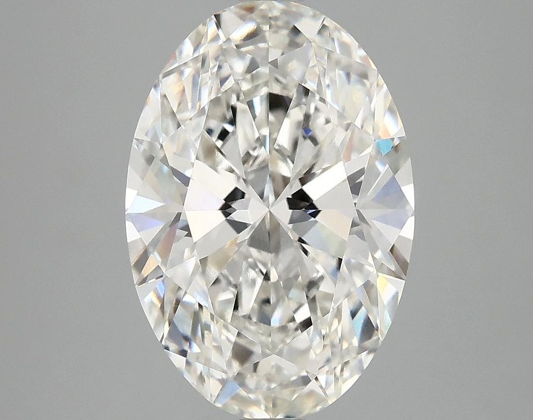 3.87 Carat Oval Shaped Ideal Cut VVS2 IGI Certified Lab Grown Diamond