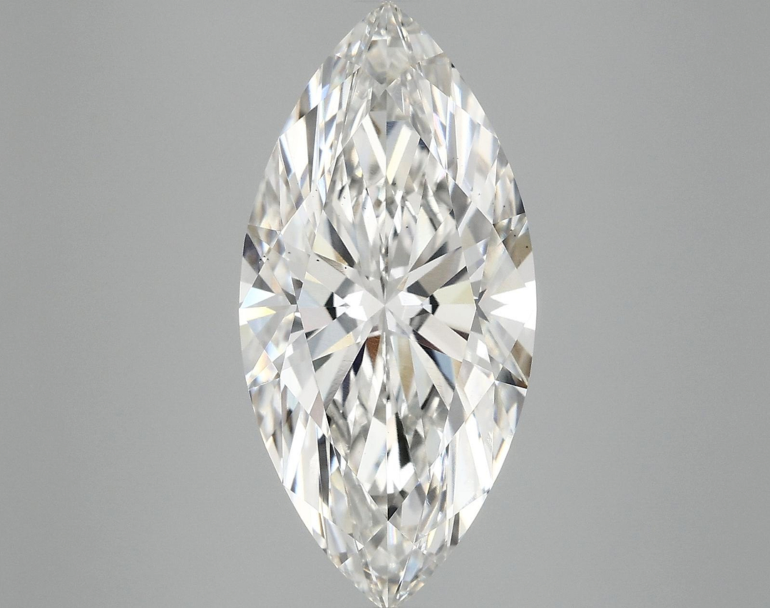 5.1 Carat Marquise Shaped Excellent Cut VS2 GSI Certified Lab Grown Diamond