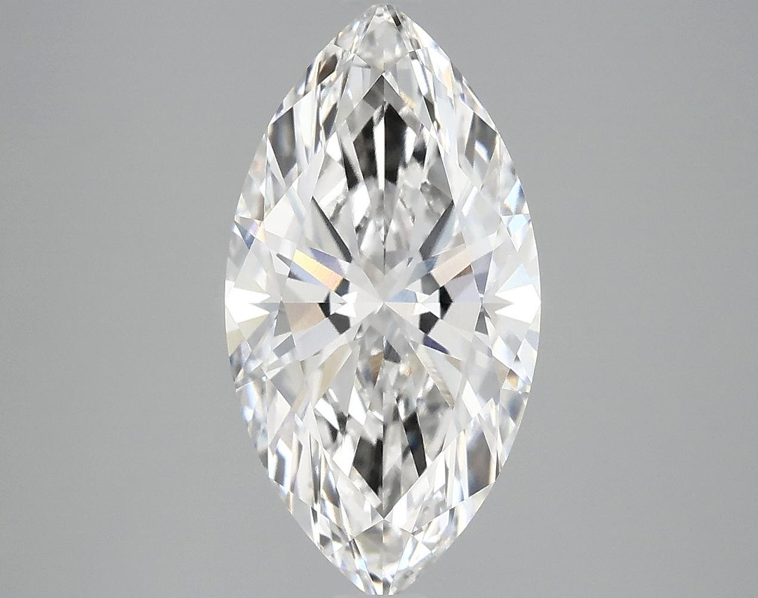 3.02 Carat Marquise Shaped Ideal Cut VVS2 IGI Certified Lab Grown Diamond
