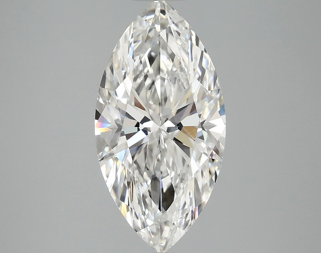 2.97 Carat Marquise Shaped Ideal Cut VVS2 IGI Certified Lab Grown Diamond