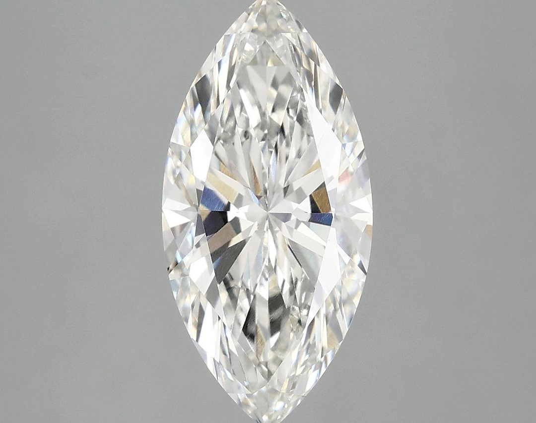 2.97 Carat Marquise Shaped Excellent Cut VVS2 IGI Certified Lab Grown Diamond