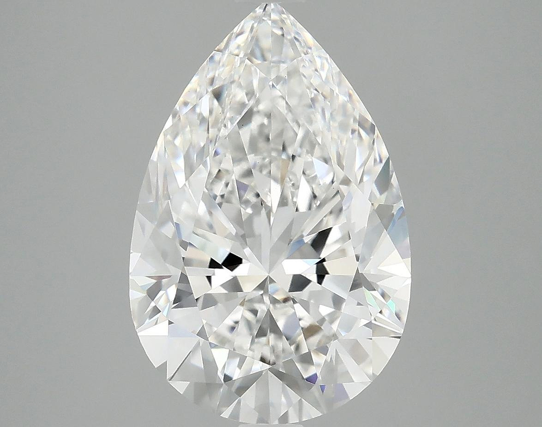 4.02 Carat Pear Shaped Excellent Cut VS1 IGI Certified Lab Grown Diamond