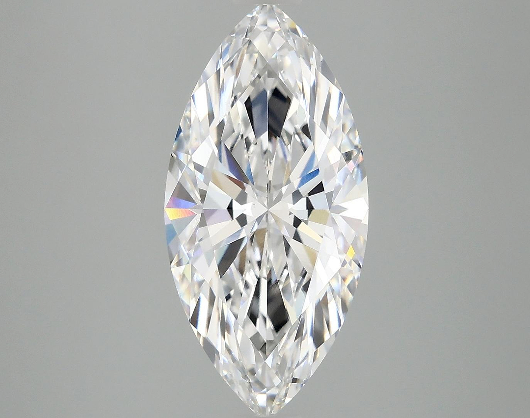 3.09 Carat Marquise Shaped Excellent Cut VS1 IGI Certified Lab Grown Diamond
