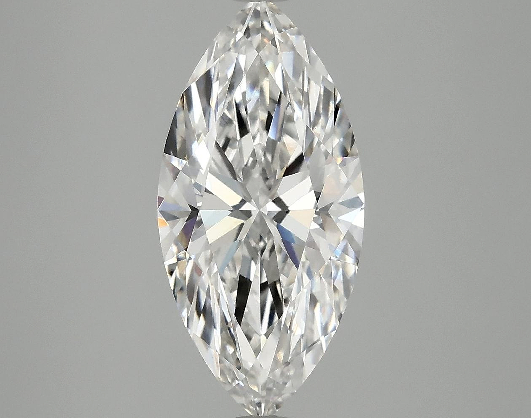 3.02 Carat Marquise Shaped Excellent Cut VVS2 IGI Certified Lab Grown Diamond
