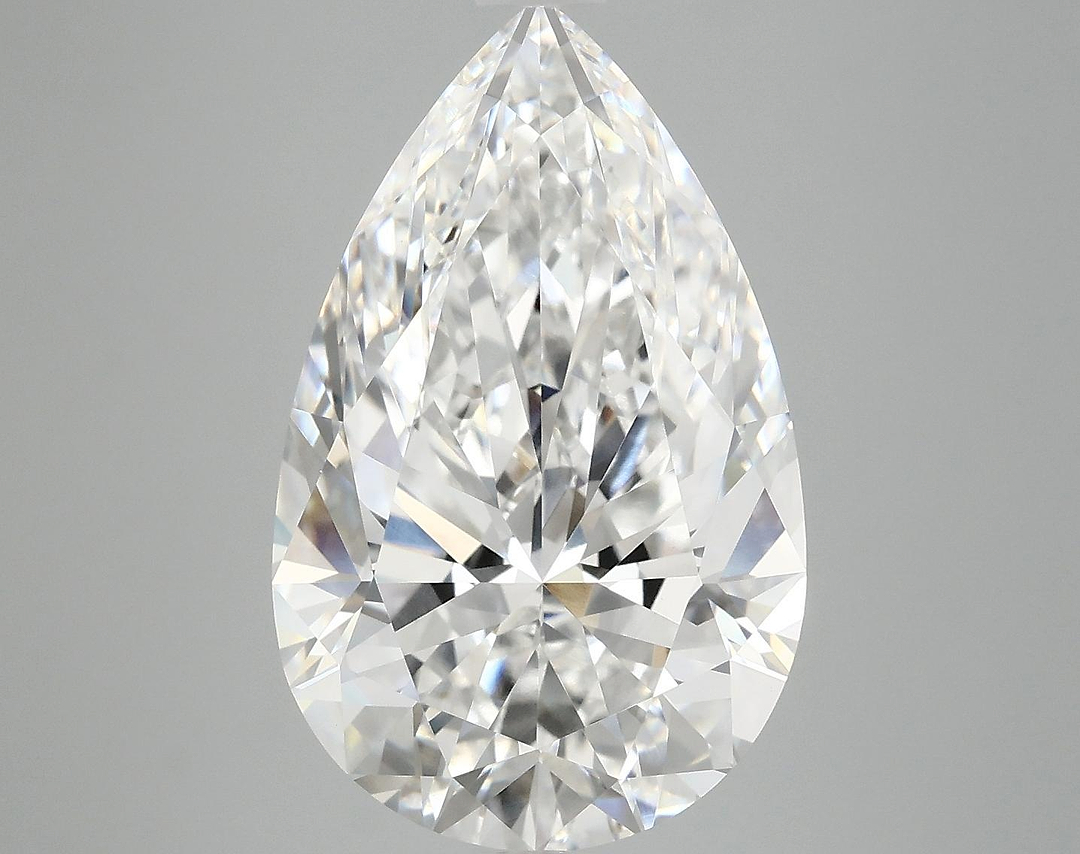 7.14 Carat Pear Shaped Ideal Cut VVS2 IGI Certified Lab Grown Diamond