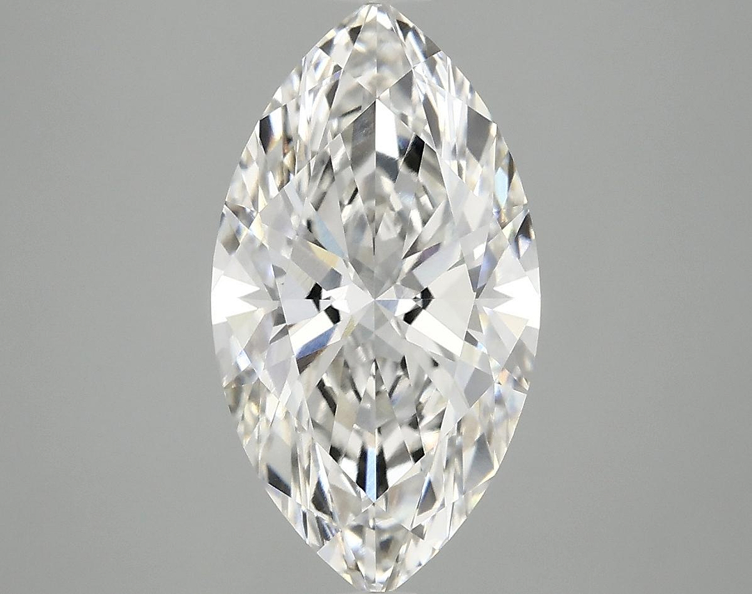 3.09 Carat Marquise Shaped Excellent Cut VVS2 IGI Certified Lab Grown Diamond