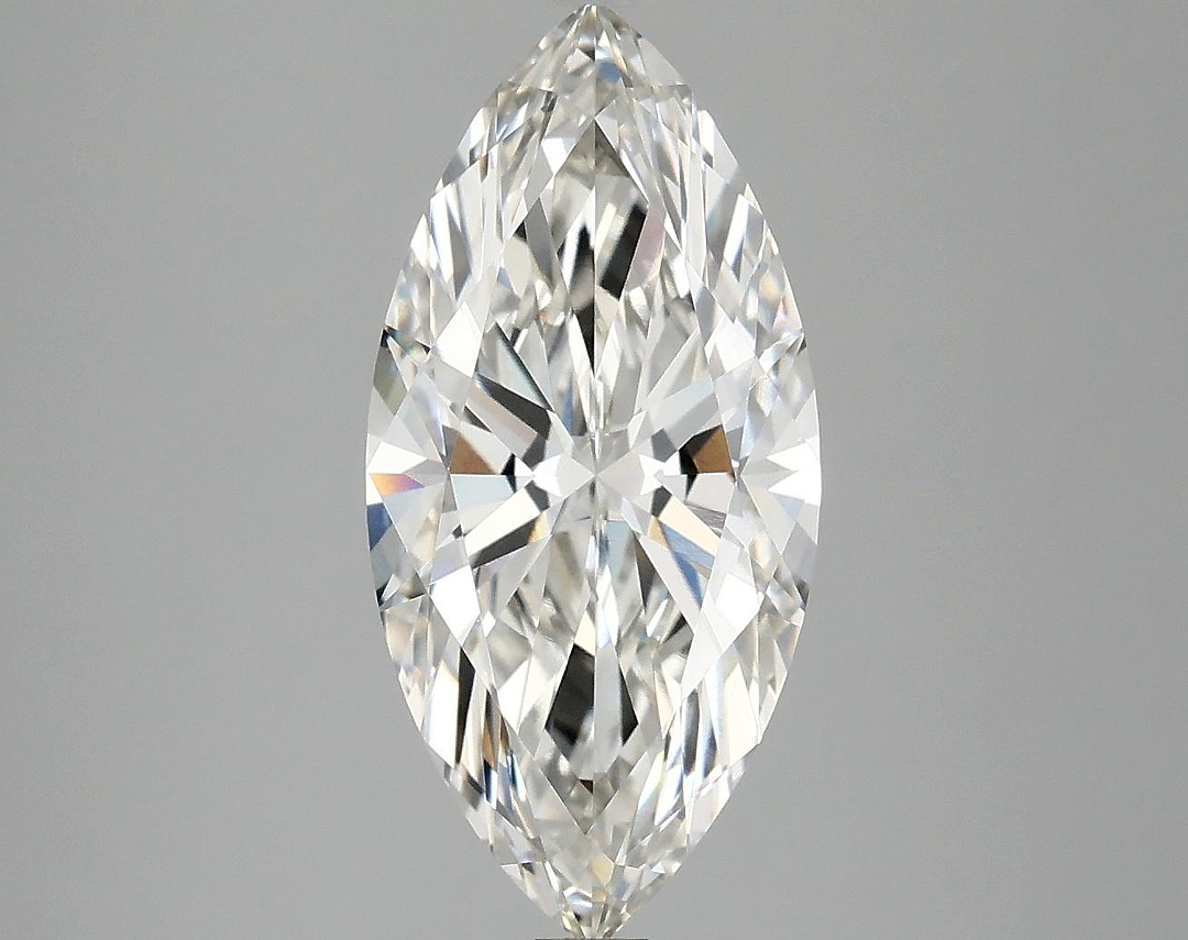 2.8 Carat Marquise Shaped Excellent Cut VVS2 IGI Certified Lab Grown Diamond