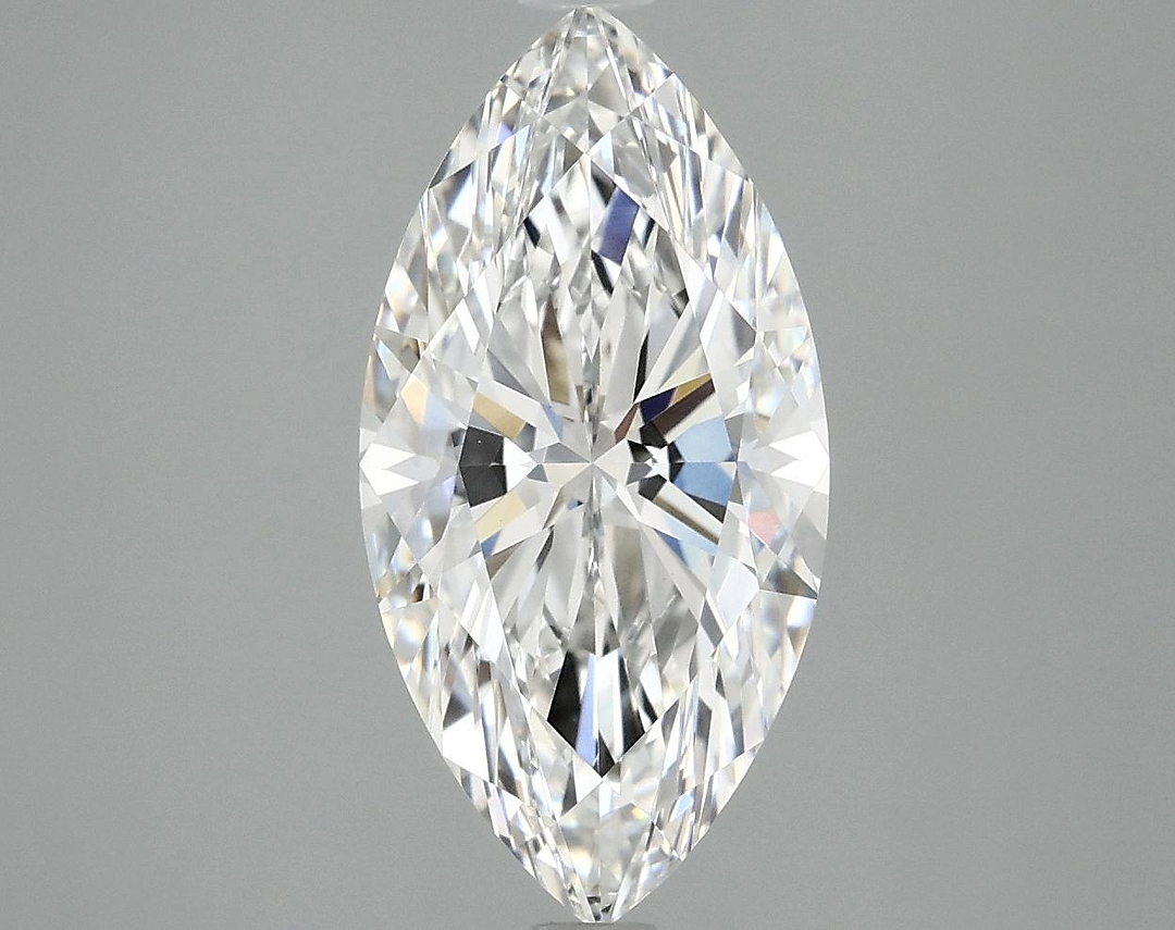 3.04 Carat Marquise Shaped Ideal Cut VVS2 IGI Certified Lab Grown Diamond