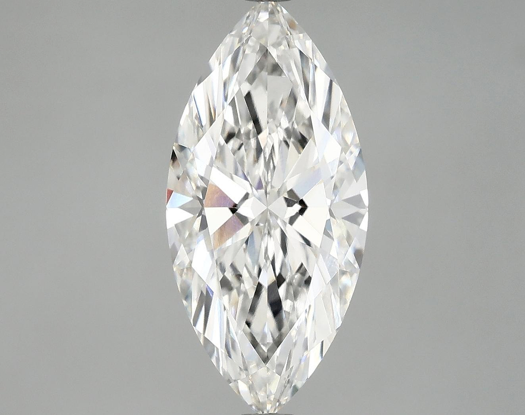 3.08 Carat Marquise Shaped Excellent Cut VVS2 IGI Certified Lab Grown Diamond