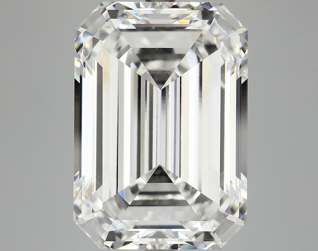 11.42 Carat Emerald Shaped Ideal Cut VVS2 IGI Certified Lab Grown Diamond