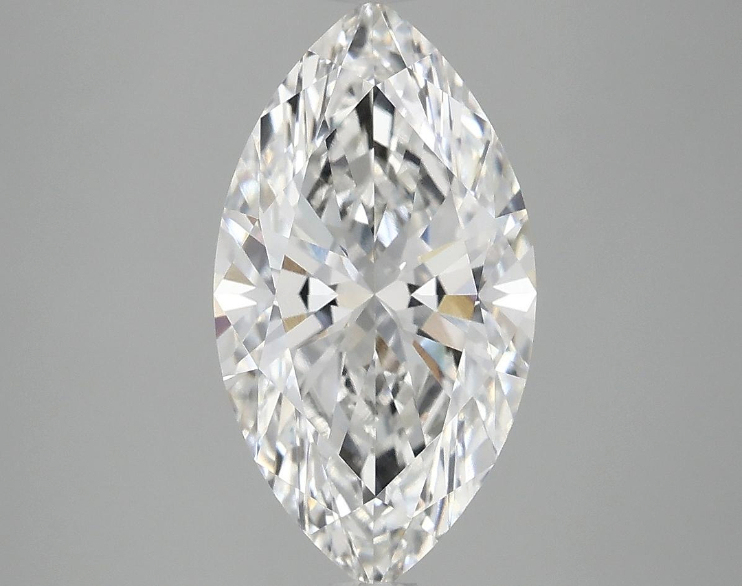 3.02 Carat Marquise Shaped Excellent Cut VVS2 IGI Certified Lab Grown Diamond