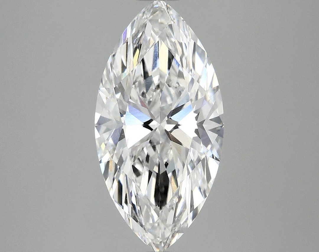 2.98 Carat Marquise Shaped Ideal Cut VVS2 IGI Certified Lab Grown Diamond