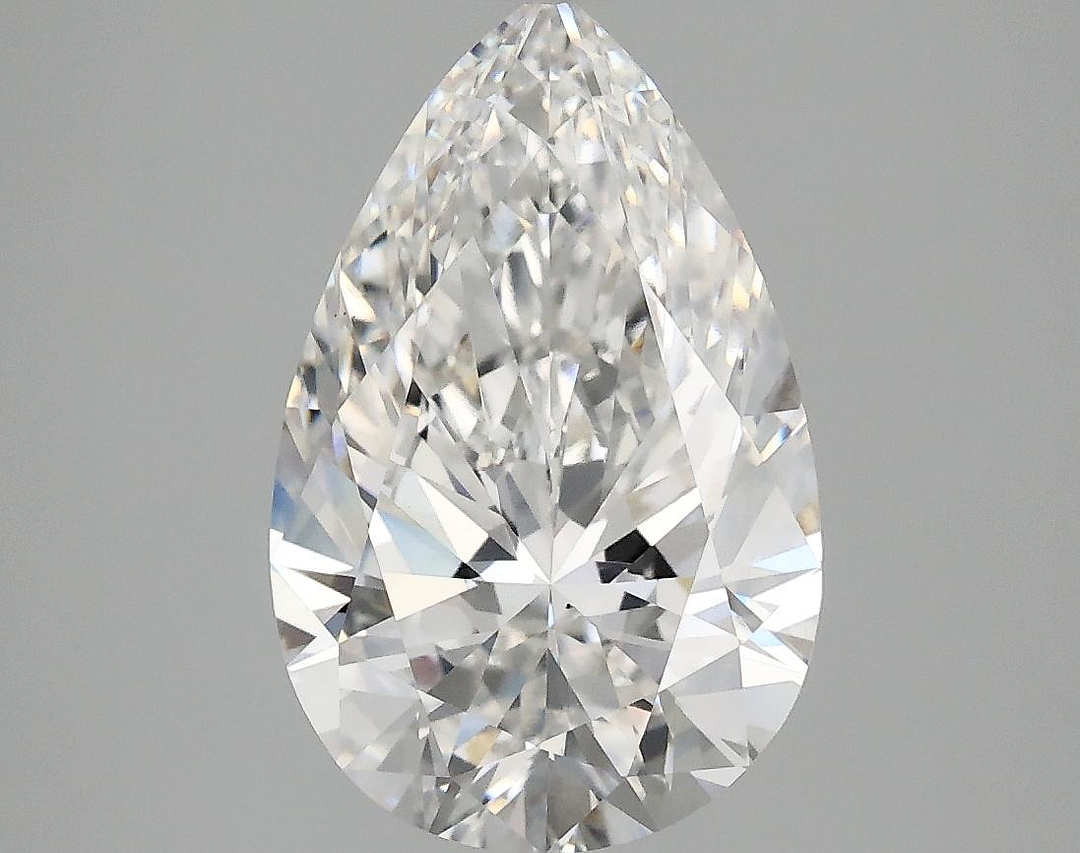 3.1 Carat Pear Shaped Ideal Cut VS1 IGI Certified Lab Grown Diamond