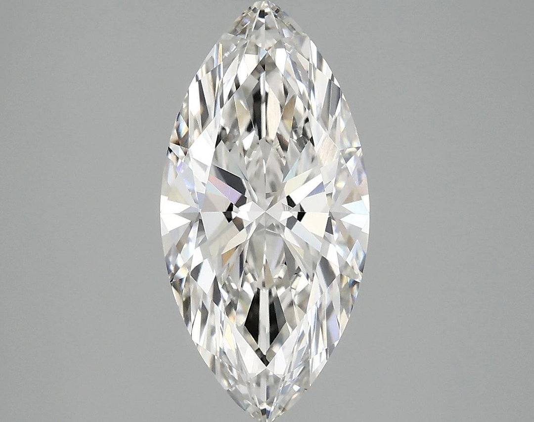 2.06 Carat Marquise Shaped Ideal Cut VVS2 IGI Certified Lab Grown Diamond