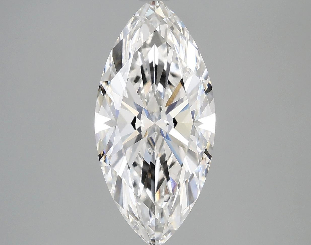 2.39 Carat Marquise Shaped Excellent Cut VVS2 IGI Certified Lab Grown Diamond