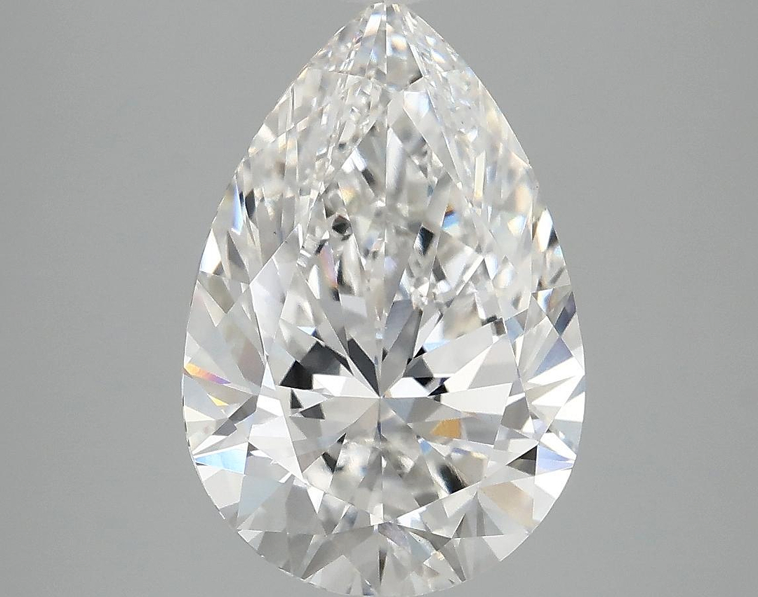 4.09 Carat Pear Shaped Excellent Cut VS1 IGI Certified Lab Grown Diamond