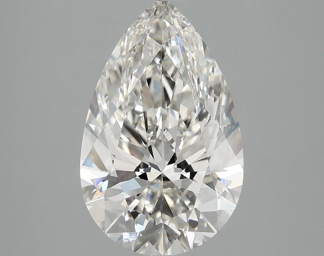 2.41 Carat Pear Shaped Ideal Cut VVS2 IGI Certified Lab Grown Diamond
