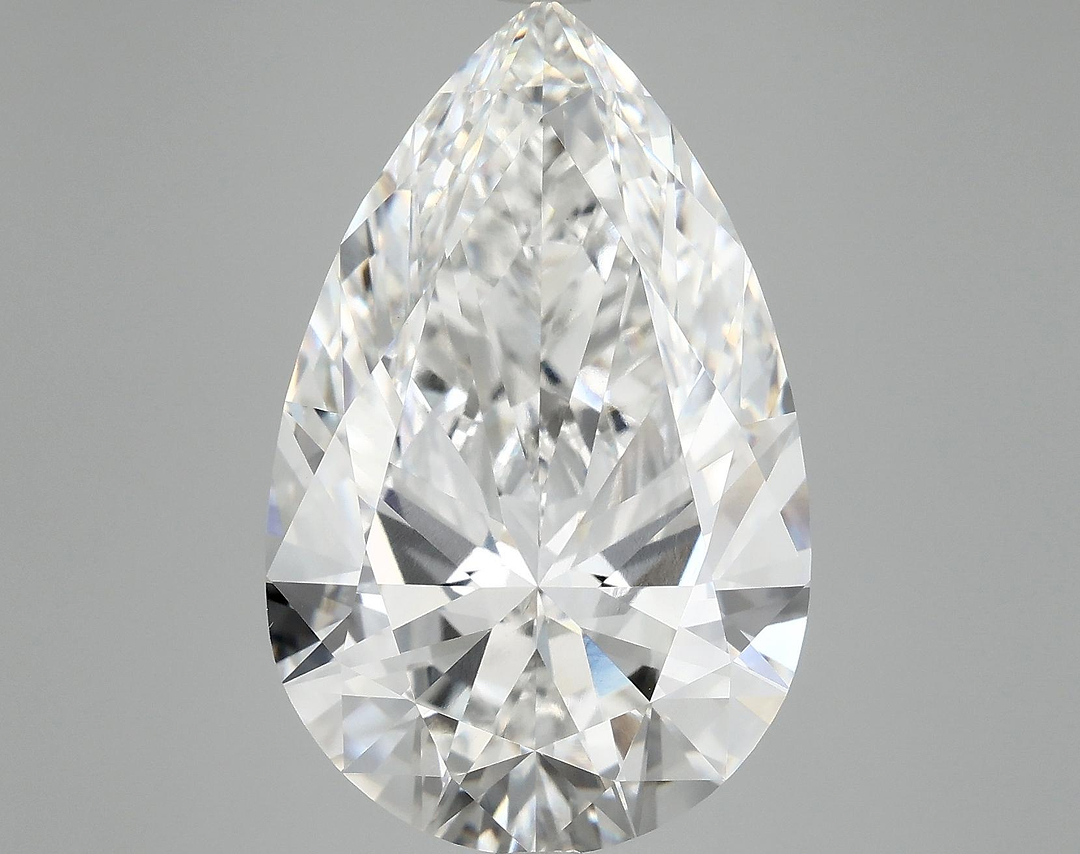 10.07 Carat Pear Shaped Ideal Cut VVS2 IGI Certified Lab Grown Diamond