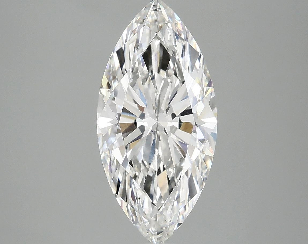 2.09 Carat Marquise Shaped Excellent Cut VVS2 IGI Certified Lab Grown Diamond