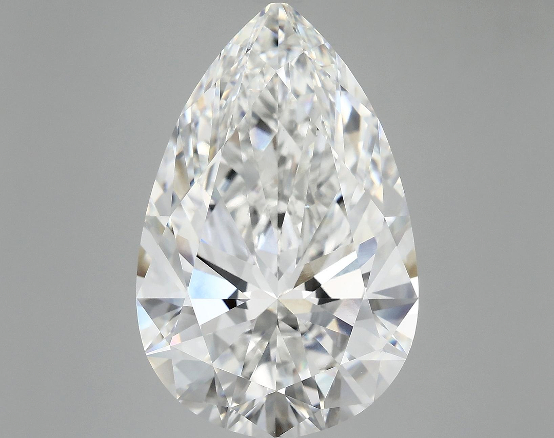 10.42 Carat Pear Shaped Ideal Cut VVS2 IGI Certified Lab Grown Diamond