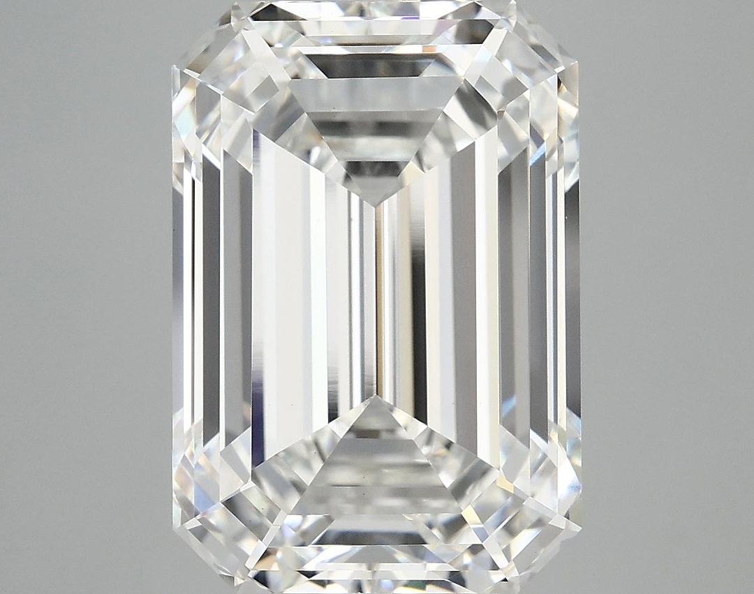 10.19 Carat Emerald Shaped Ideal Cut VVS2 IGI Certified Lab Grown Diamond
