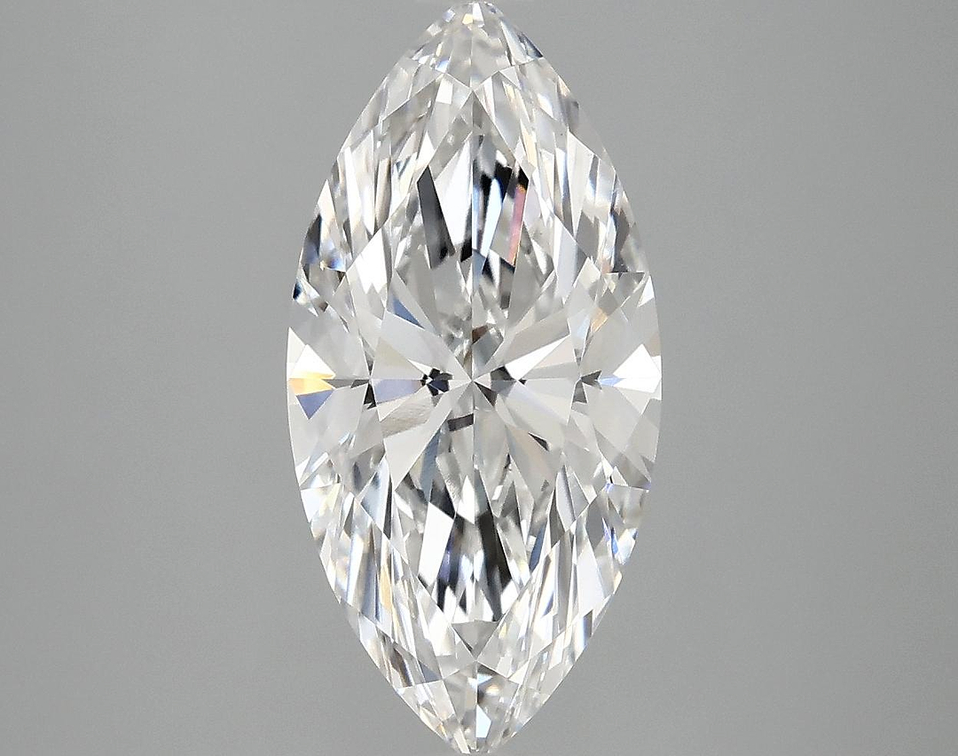 3.01 Carat Marquise Shaped Excellent Cut VVS2 IGI Certified Lab Grown Diamond