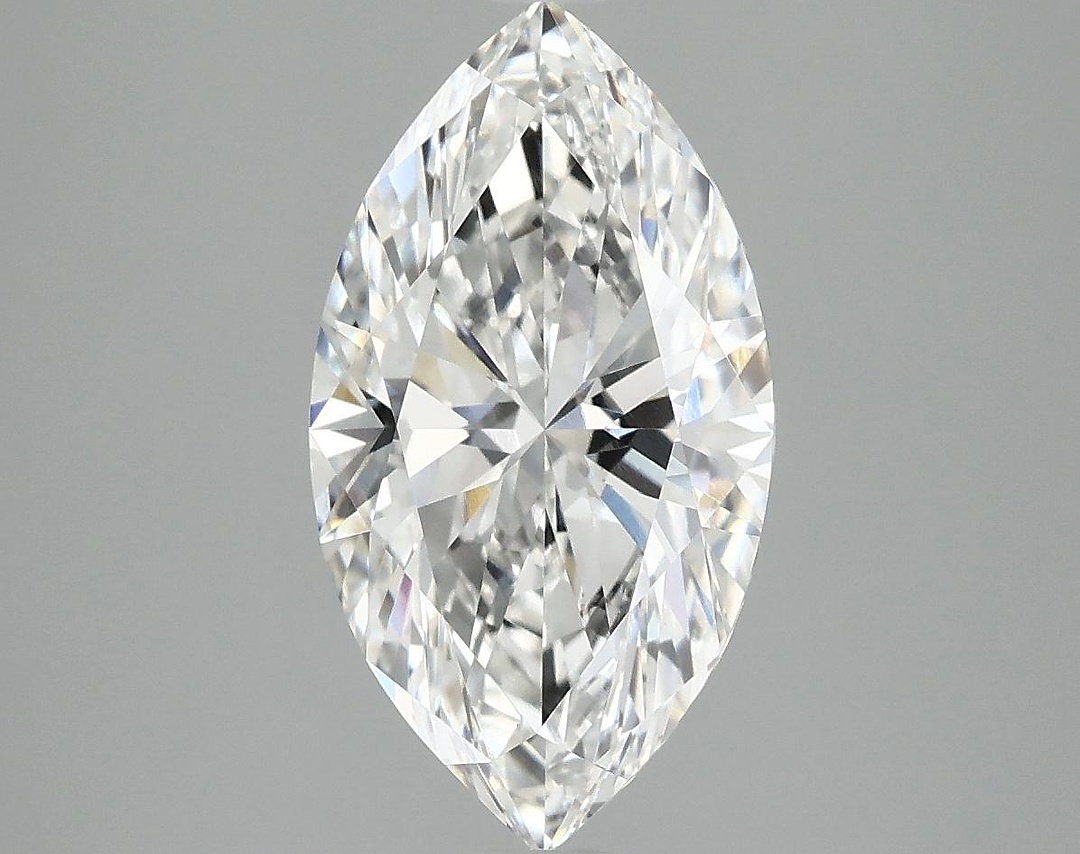 3.01 Carat Marquise Shaped Excellent Cut VVS2 IGI Certified Lab Grown Diamond