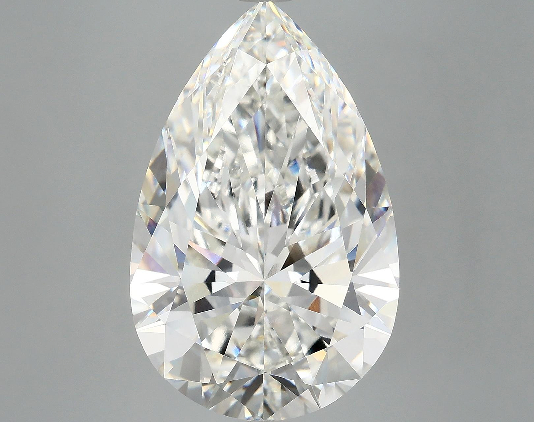 10.04 Carat Pear Shaped Ideal Cut VVS2 IGI Certified Lab Grown Diamond
