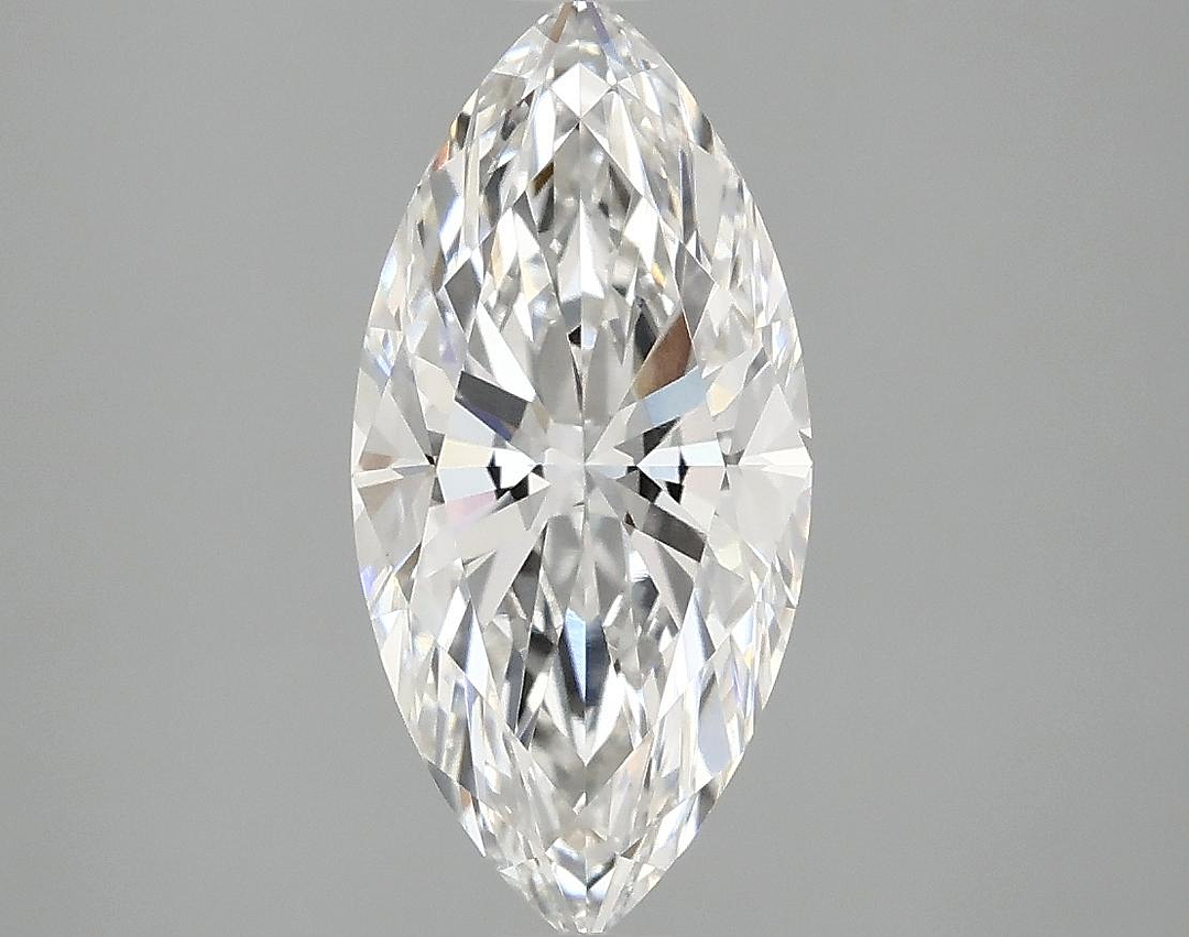 2.03 Carat Marquise Shaped Excellent Cut VVS2 IGI Certified Lab Grown Diamond