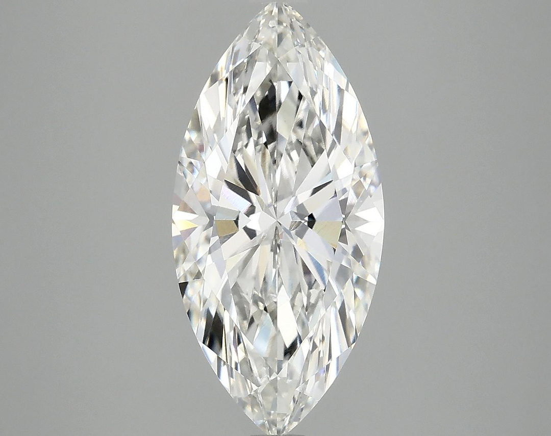 3.09 Carat Marquise Shaped Excellent Cut VVS2 IGI Certified Lab Grown Diamond