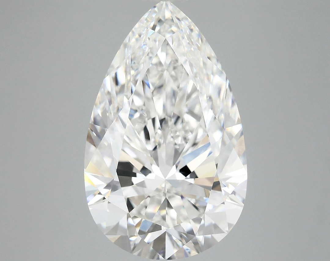 7.2 Carat Pear Shaped Ideal Cut VVS2 IGI Certified Lab Grown Diamond