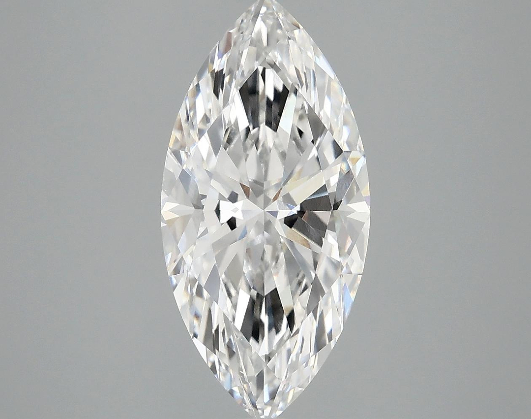 3.02 Carat Marquise Shaped Excellent Cut VVS2 IGI Certified Lab Grown Diamond