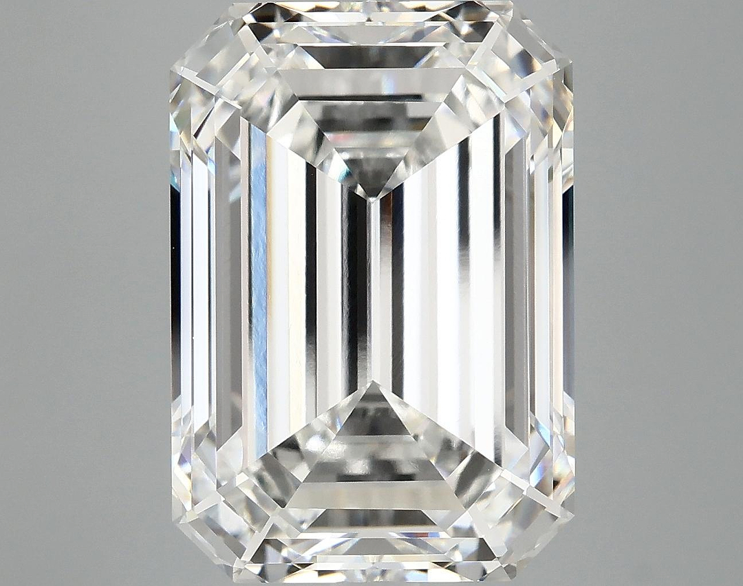 10.62 Carat Emerald Shaped Ideal Cut VVS2 IGI Certified Lab Grown Diamond