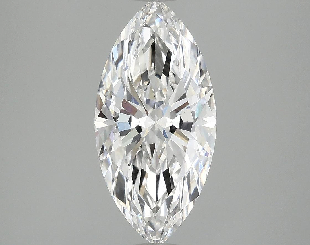 2.08 Carat Marquise Shaped Excellent Cut VS1 IGI Certified Lab Grown Diamond