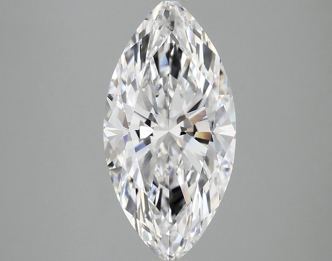 3.07 Carat Marquise Shaped Ideal Cut VVS2 IGI Certified Lab Grown Diamond