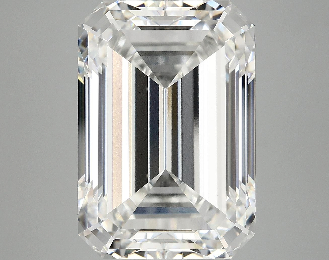 10.7 Carat Emerald Shaped Ideal Cut VVS2 IGI Certified Lab Grown Diamond
