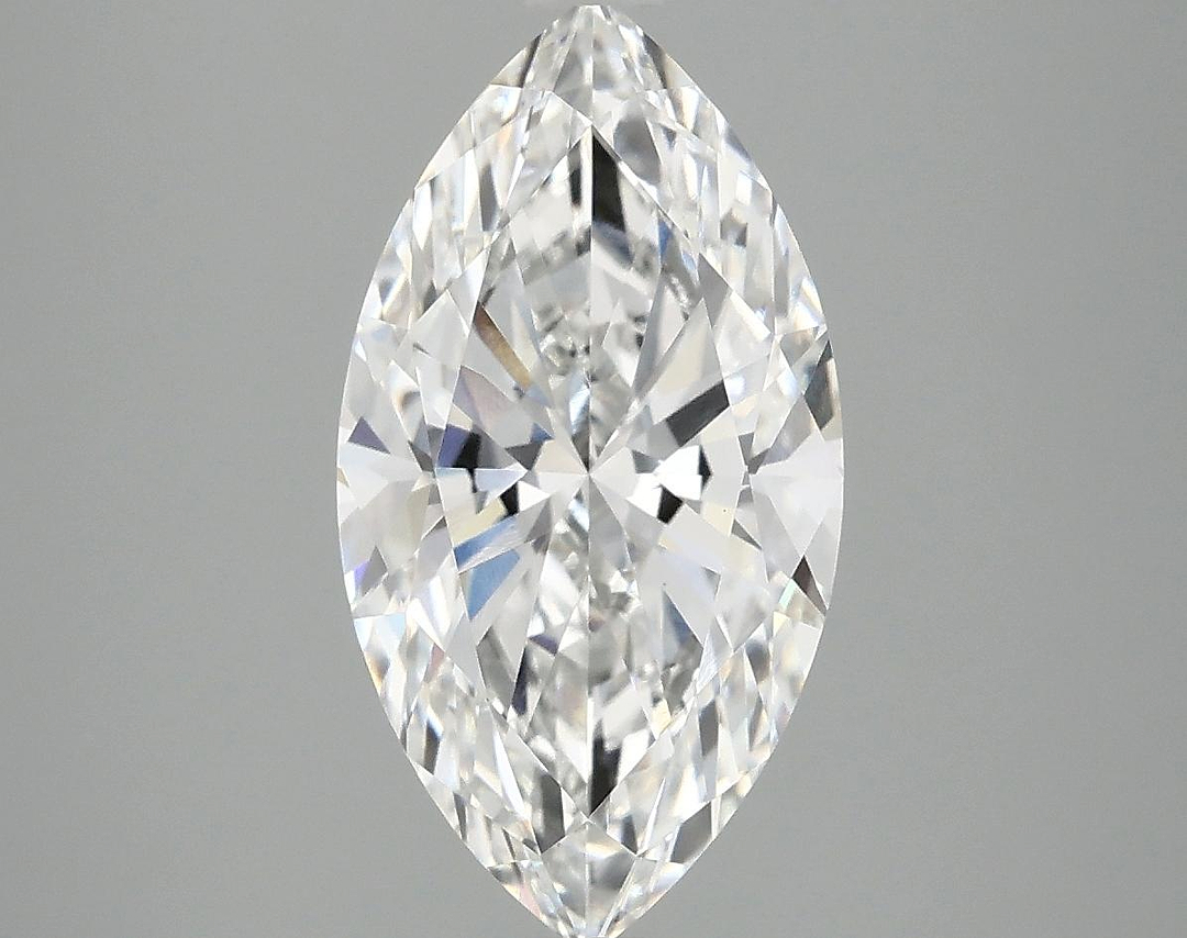 3.08 Carat Marquise Shaped Excellent Cut VVS2 IGI Certified Lab Grown Diamond