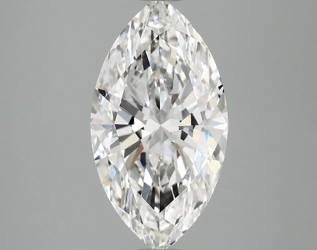 3.02 Carat Marquise Shaped Excellent Cut VVS2 IGI Certified Lab Grown Diamond