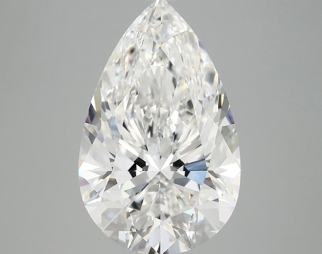 5.05 Carat Pear Shaped Ideal Cut VS1 IGI Certified Lab Grown Diamond
