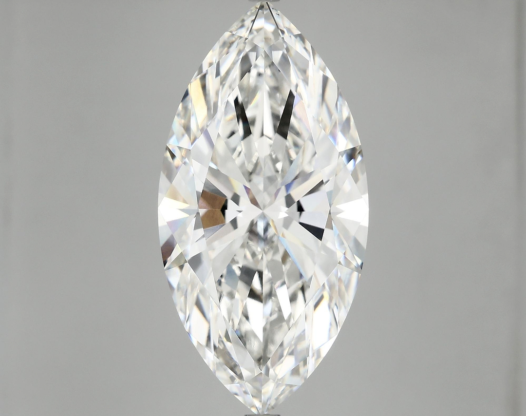 11.72 Carat Marquise Shaped Ideal Cut VVS2 IGI Certified Lab Grown Diamond