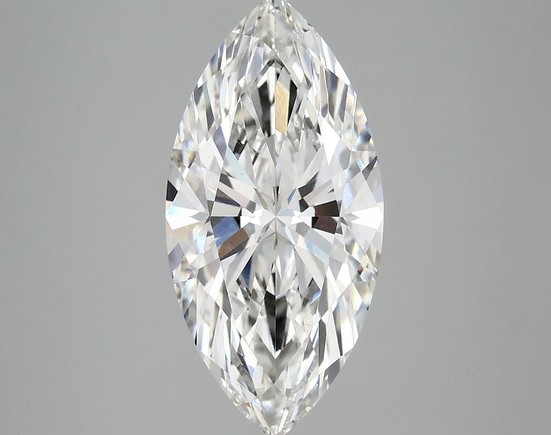 3.08 Carat Marquise Shaped Ideal Cut VS1 IGI Certified Lab Grown Diamond