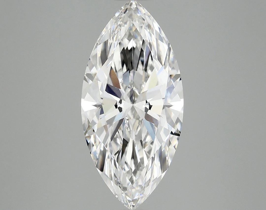 3.1 Carat Marquise Shaped Excellent Cut VVS2 IGI Certified Lab Grown Diamond