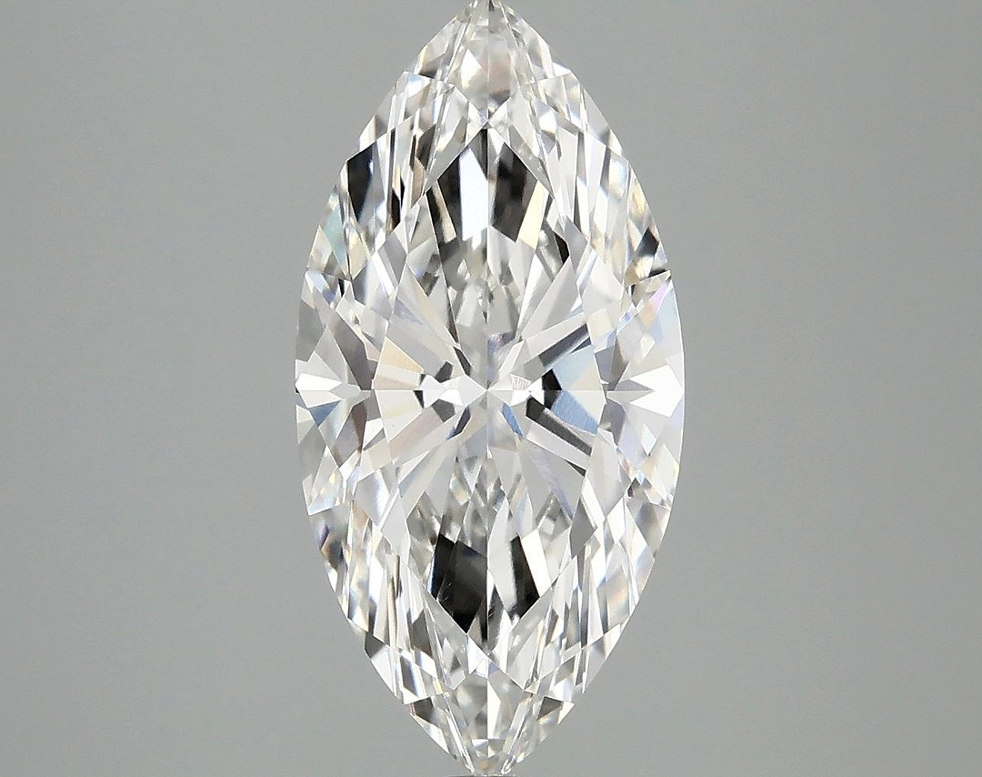 3.09 Carat Marquise Shaped Ideal Cut VVS2 IGI Certified Lab Grown Diamond