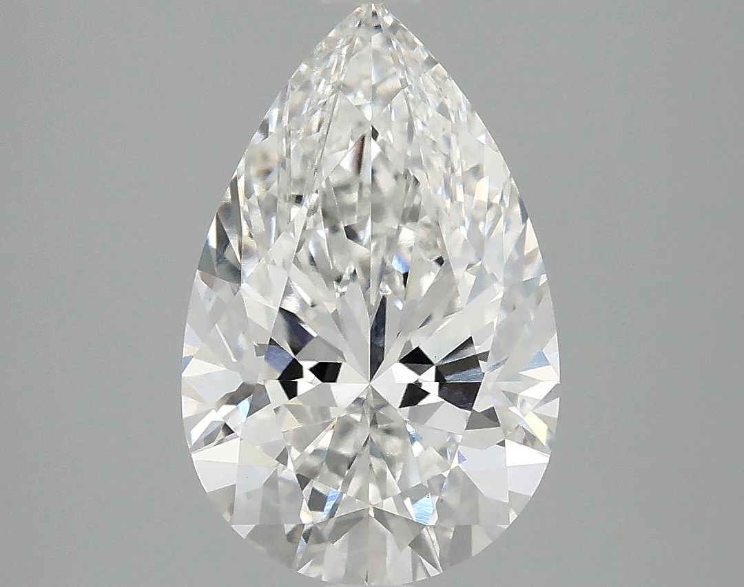 3.09 Carat Pear Shaped Ideal Cut VS1 IGI Certified Lab Grown Diamond