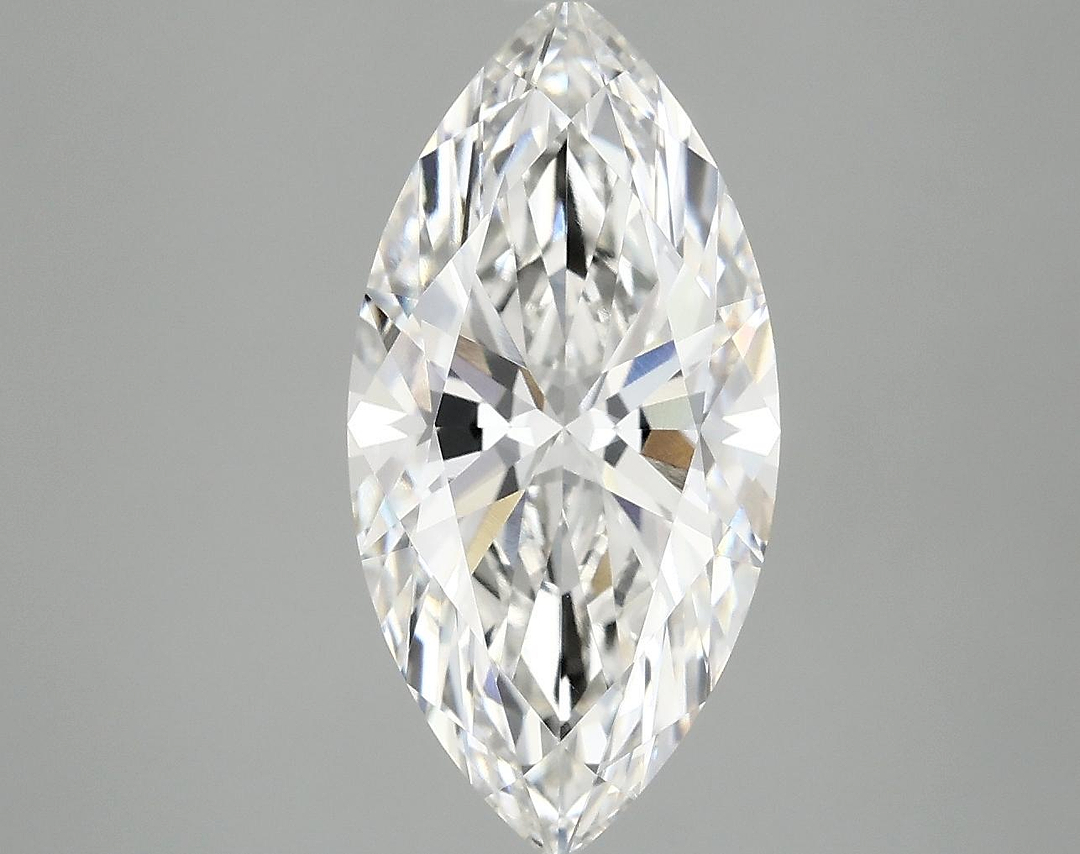 3.09 Carat Marquise Shaped Ideal Cut VVS2 IGI Certified Lab Grown Diamond