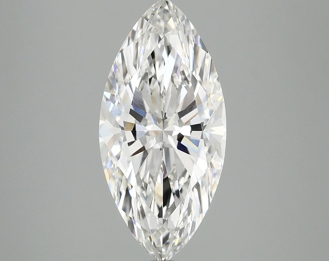 3.1 Carat Marquise Shaped Excellent Cut VS1 IGI Certified Lab Grown Diamond