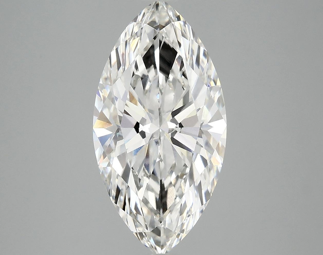 3.06 Carat Marquise Shaped Ideal Cut VVS2 IGI Certified Lab Grown Diamond