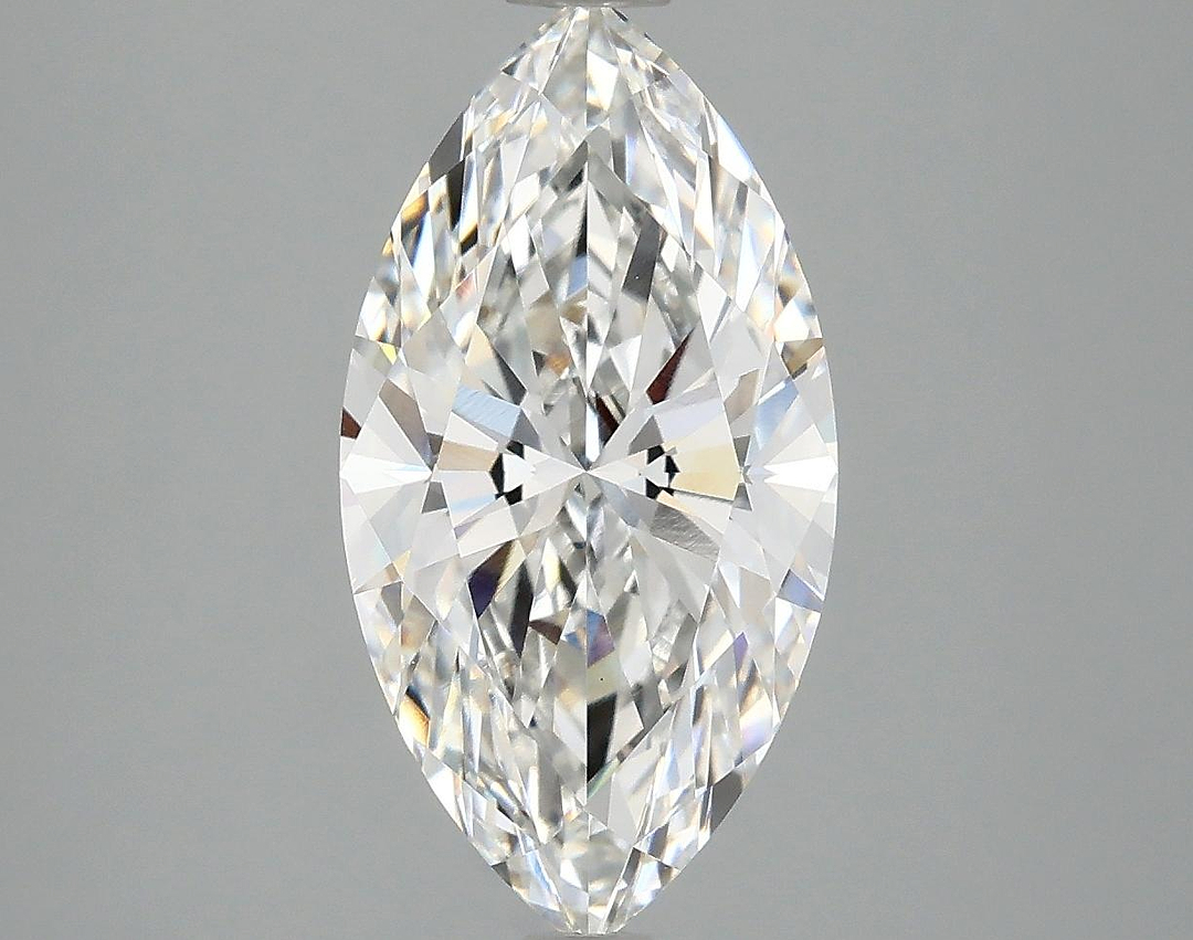 3.06 Carat Marquise Shaped Ideal Cut VVS2 IGI Certified Lab Grown Diamond