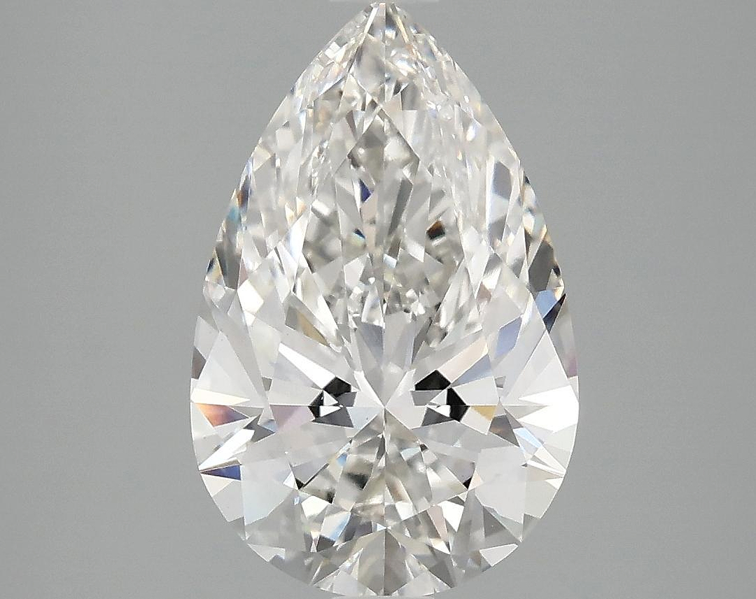 3.03 Carat Pear Shaped Ideal Cut VVS2 IGI Certified Lab Grown Diamond